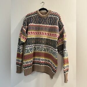 Boston Traders Vintage 100% Cotton Sweater